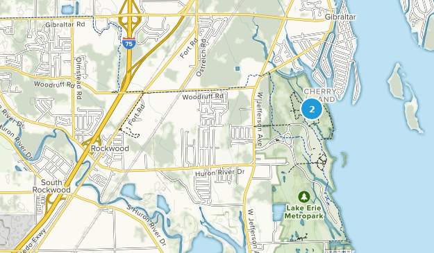 Rockwood, Michigan Map