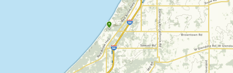 Trails near Sawyer, Michigan