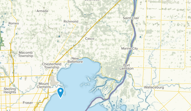 St. Clair, Michigan Map