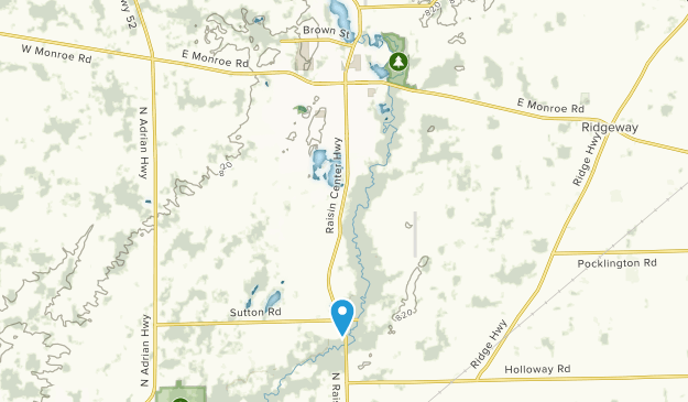 Tecumseh, Michigan Map