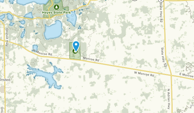 Tipton, Michigan Map