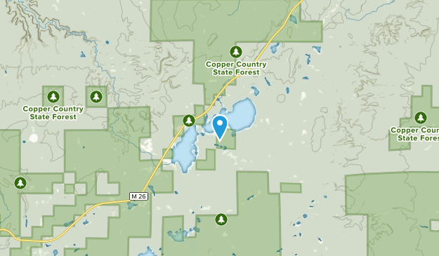 Toivola, Michigan Map