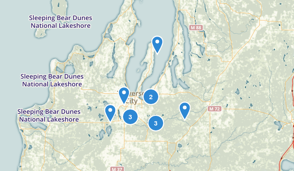 Traverse City, Michigan Map