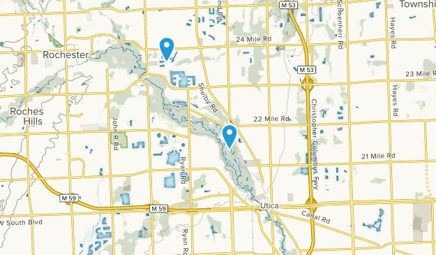 Utica, Michigan Map