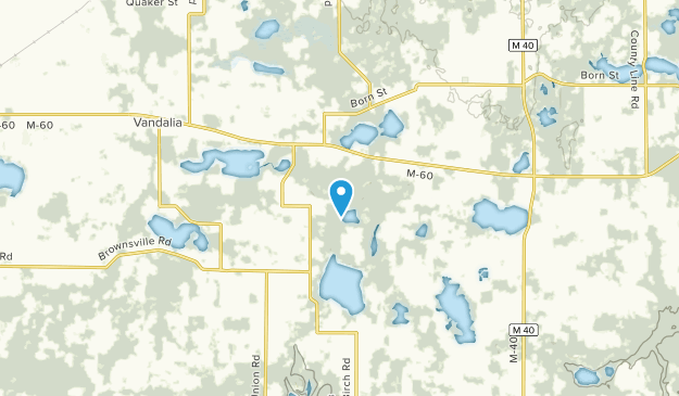 Vandalia, Michigan Map