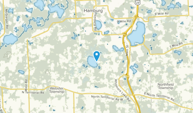 Webster Twp, Michigan Map