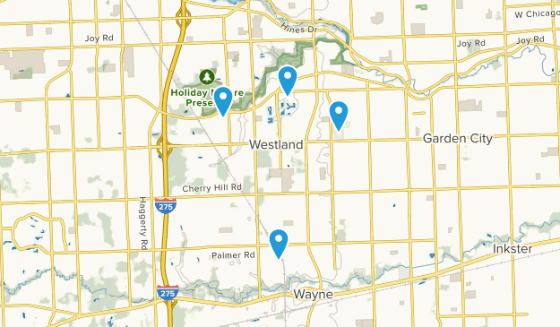 Westland, Michigan Map