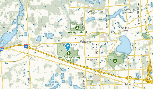 Wixom, Michigan Map