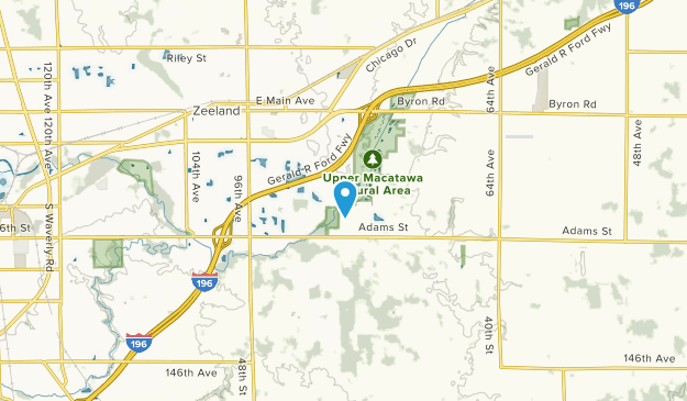 Zeeland, Michigan Map