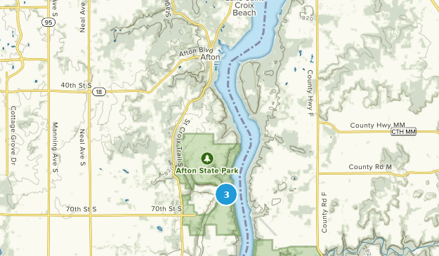 Afton, Minnesota Map