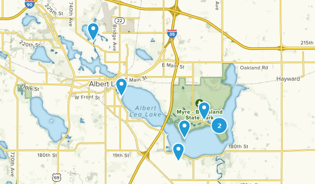 Albert Lea, Minnesota Map