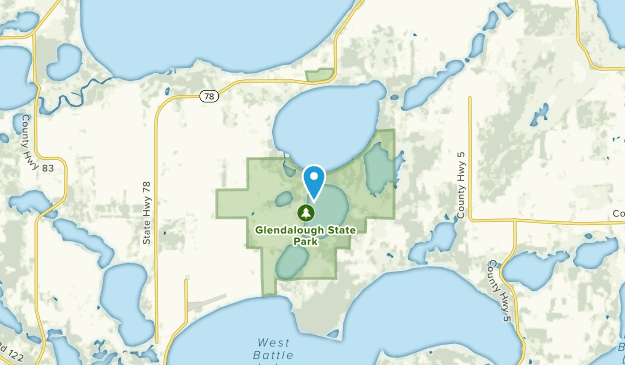 Battle Lake, Minnesota Map
