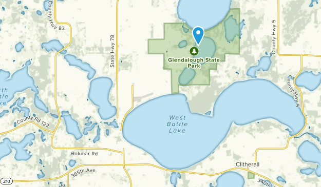 Battle Lake, Minnesota Map