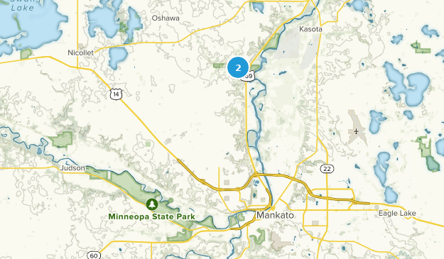 Belgrade Township, Minnesota Map