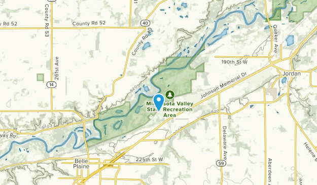 Belle Plaine, Minnesota Map
