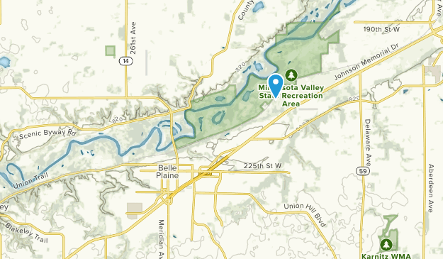 Belle Plaine, Minnesota Map