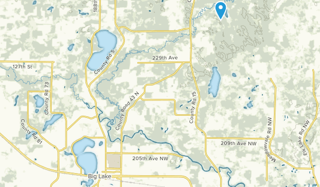 Big Lake, Minnesota Map