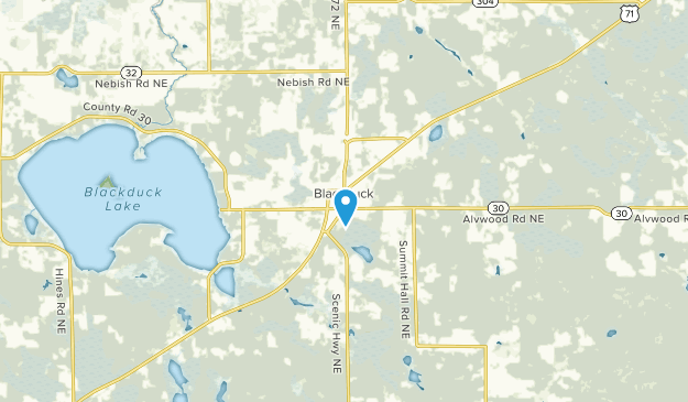 Blackduck, Minnesota Map