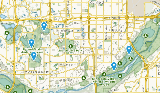 Bloomington, Minnesota Map