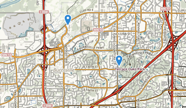 Burnsville, Minnesota Map