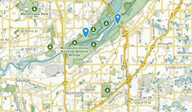 Burnsville, Minnesota Map