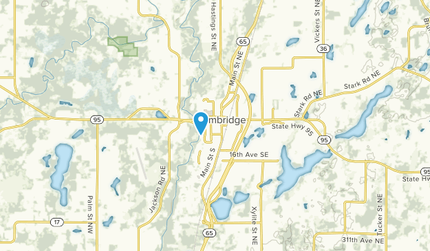 Cambridge, Minnesota Map