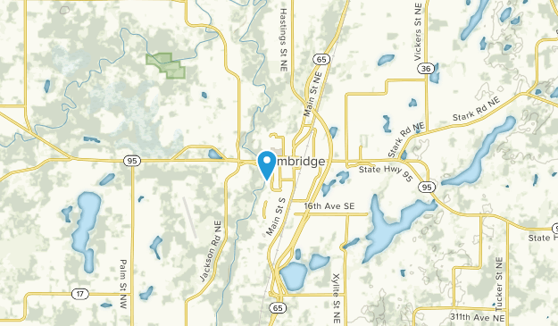 Cambridge, Minnesota Map