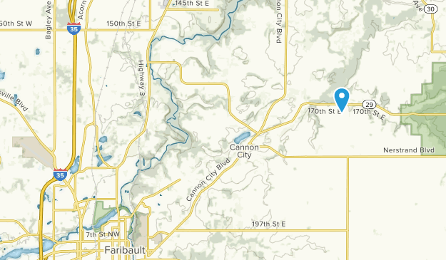 Cannon City, Minnesota Map