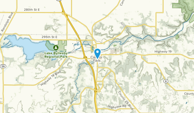 Cannon Falls, Minnesota Map