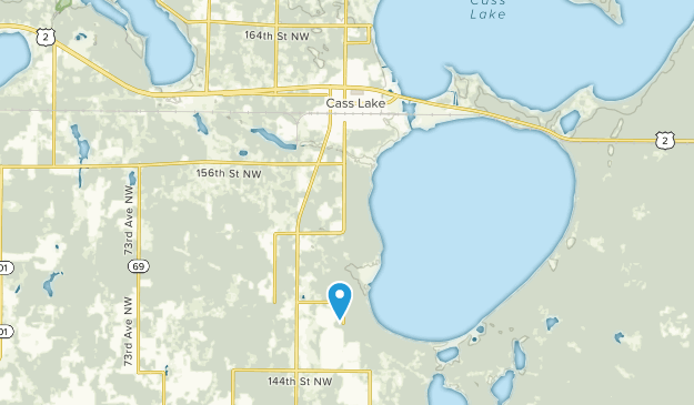 Cass Lake, Minnesota Map