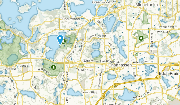 Chanhassen, Minnesota Map