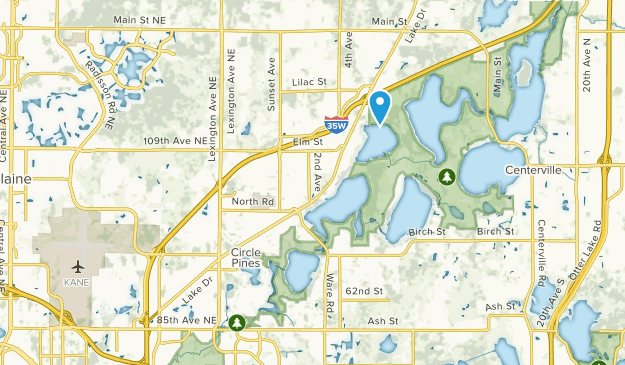 Circle Pines, Minnesota Map