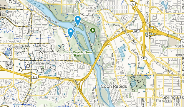 Coon Rapids, Minnesota Map