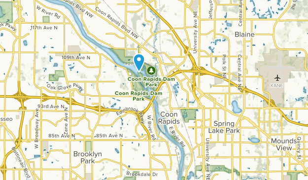 Coon Rapids, Minnesota Map