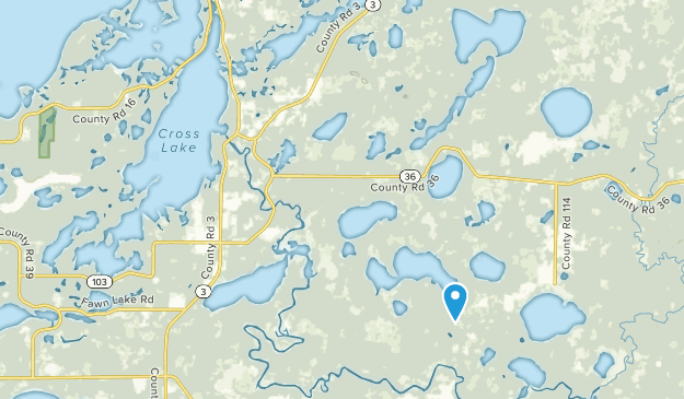 Crosslake, Minnesota Map