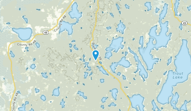 Deer Lake, Minnesota Map