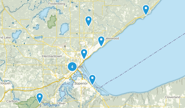 Duluth, Minnesota Map