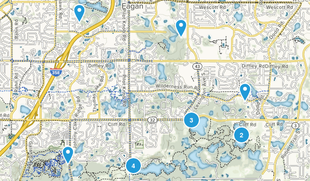 Eagan, Minnesota Map
