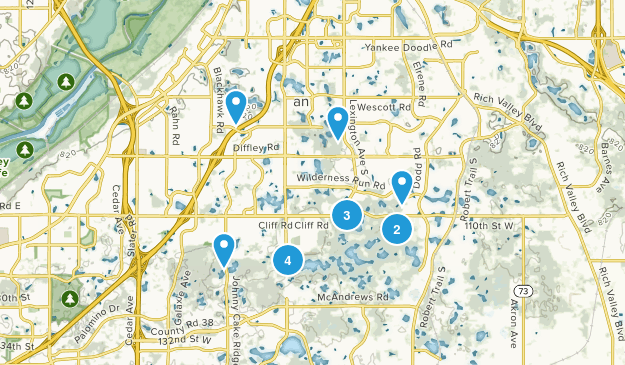 Eagan, Minnesota Map