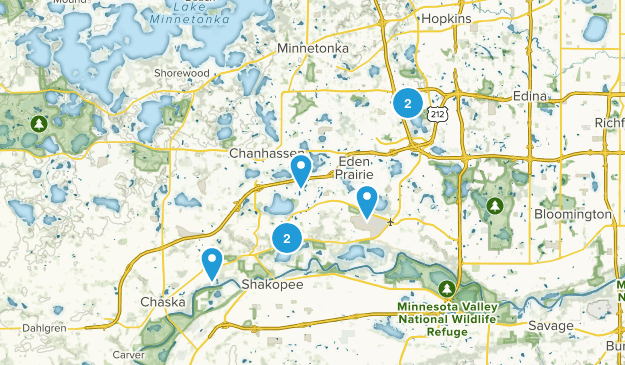 Eden Prairie, Minnesota Map