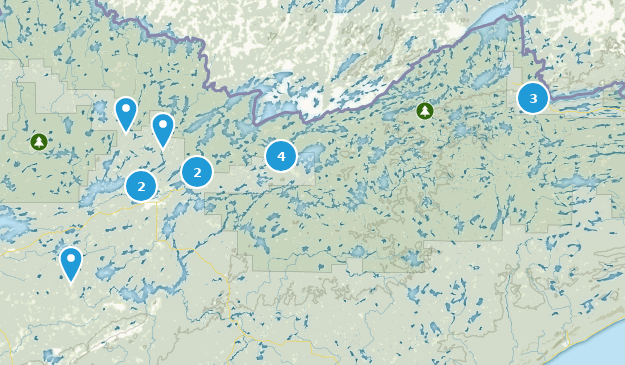 Ely, Minnesota Map