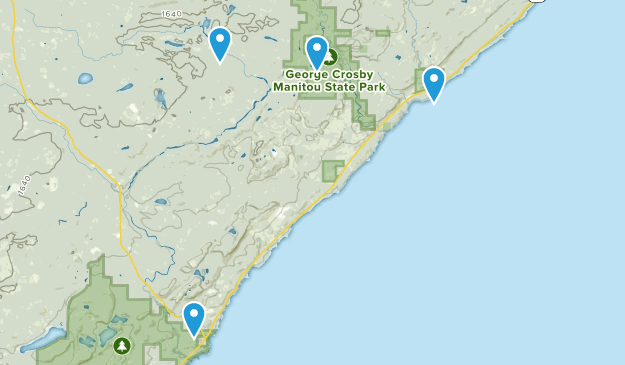 Finland, Minnesota Map
