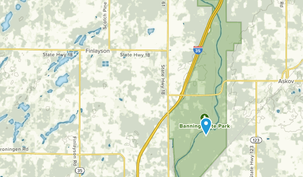 Finlayson, Minnesota Map