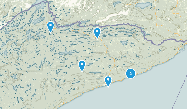Grand Marais, Minnesota Map