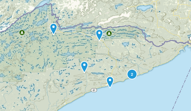 Grand Marais, Minnesota Map