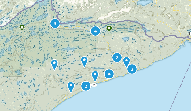 Grand Marais, Minnesota Map
