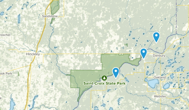 Hinckley, Minnesota Map