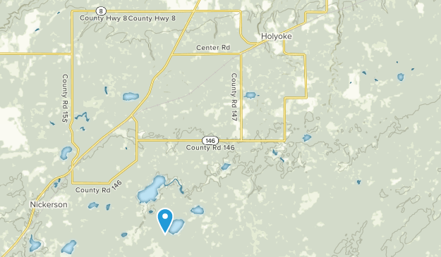 Holyoke, Minnesota Map