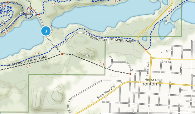 Ironton, Minnesota Map