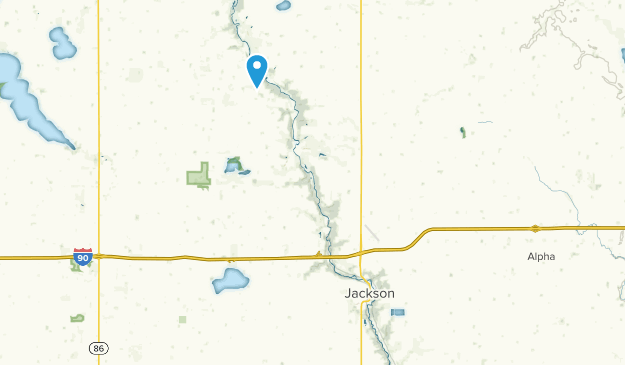 Jackson, Minnesota Map